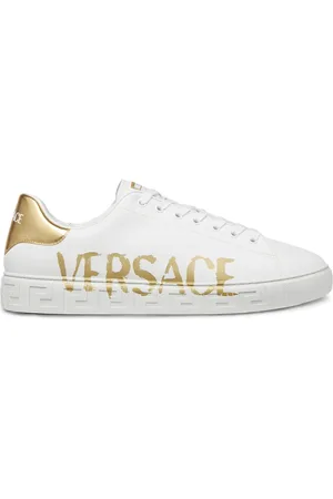 VERSACE Baskets à logo Greca imprimé
