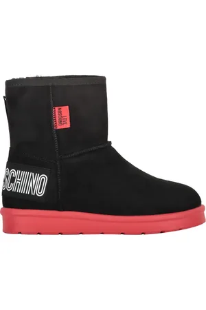 Moschino Bottines à plaque logo