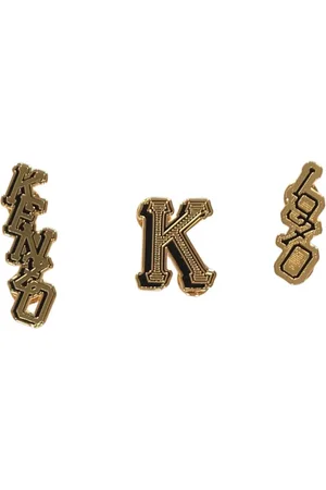 Kenzo Lot de 3 pins à logo