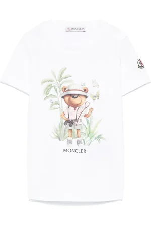 Moncler T-shirt en coton à motif Teddy Bear