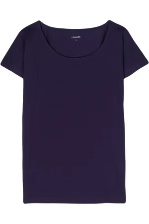 LEMAIRE T-shirt à col bateau