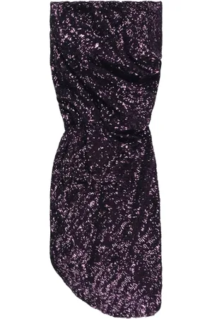 The Attico Robe courte Eita brodée de sequins