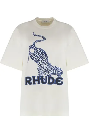 Rhude T-shirt à logo imprimé
