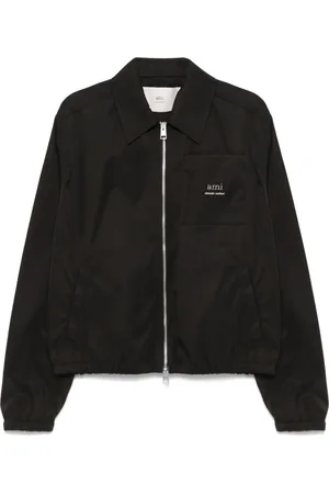 Ami Veste bomber à plaque logo