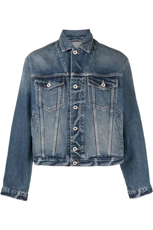 Kenzo Veste crop en jean
