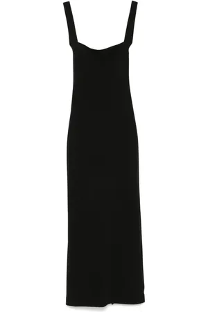 BLANCA Robe longue en crêpe