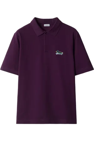 Burberry Polo en coton à logo appliqué