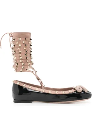 VALENTINO GARAVANI Ballerines Rockstud en cuir
