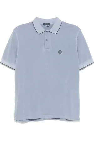 HERNO Polo à logo brodé