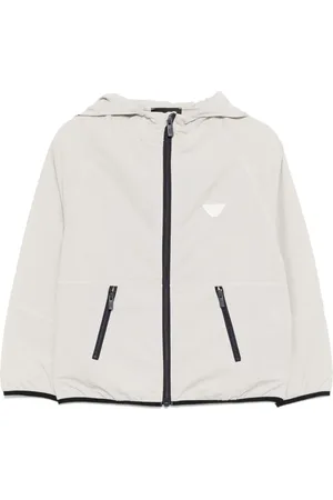 Emporio Armani Veste à patch logo