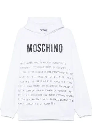 Moschino Hoodie à imprimé texte