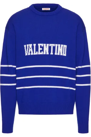 VALENTINO GARAVANI Pull à logo en intarsia