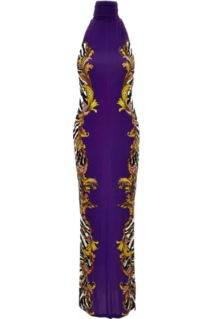 VERSACE Robe imprimée