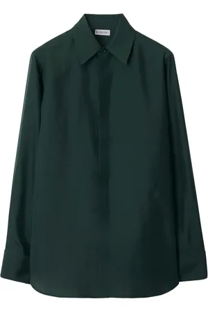 Burberry Chemise à boutonnière sur le devant