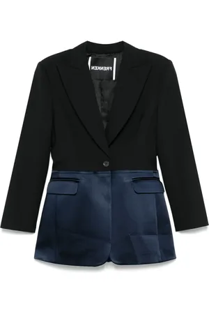 Frenken Blazer à empiècements