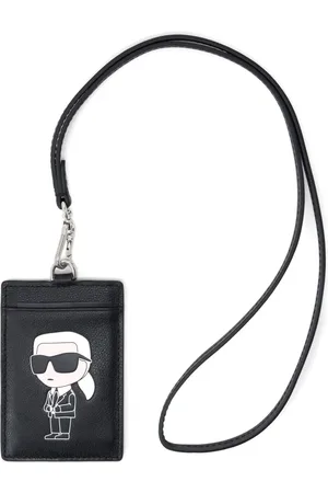 Karl Lagerfeld Porte-cartes K/Ikonik 2.0 à bride