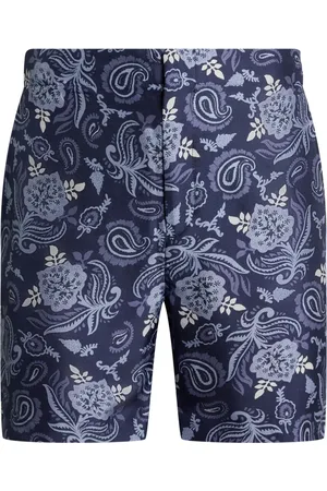 Ralph Lauren Short de bain à imprimé cachemire