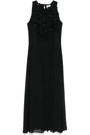 FORTE FORTE Robe longue à fleurs brodées