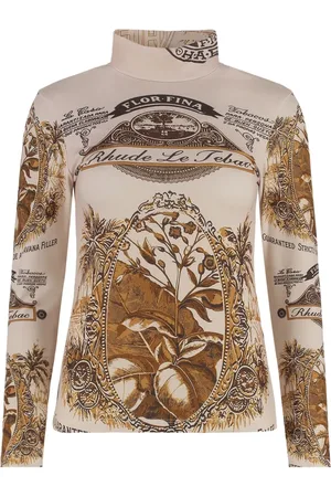 Rhude Haut imprimé à manches longues