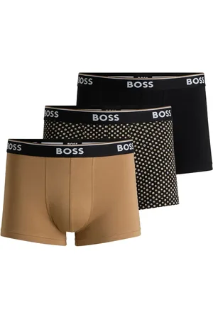 HUGO BOSS Lot de trois boxers à bande logo