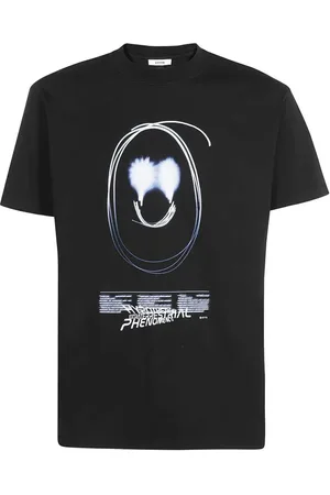Eytys T-shirt en coton à imprimé graphique
