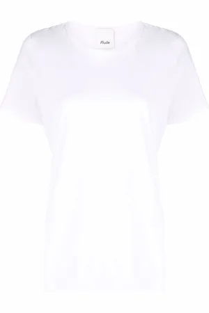 Allude T-shirt en coton à manches courtes