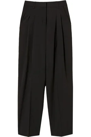 Twin-Set Pantalon à taille haute et plis