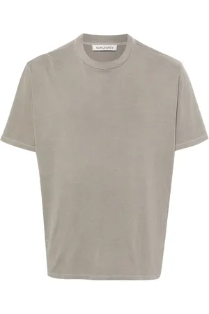 OUR LEGACY T-shirt en coton à col rond