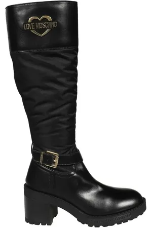 Moschino Bottes à design matelassé 70 mm