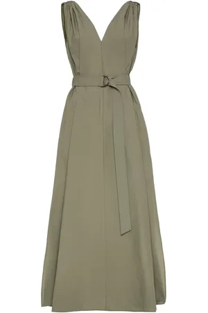 Brunello Cucinelli Robe à logo imprimé