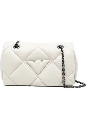 Emporio Armani Sac en cuir artificiel à logo embossé