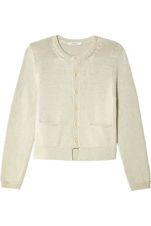 LEMAIRE Cardigan en coton à col rond