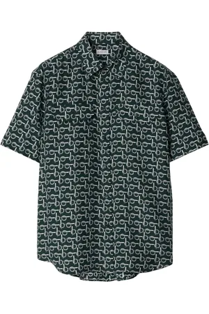 Burberry Chemise imprimée en soie