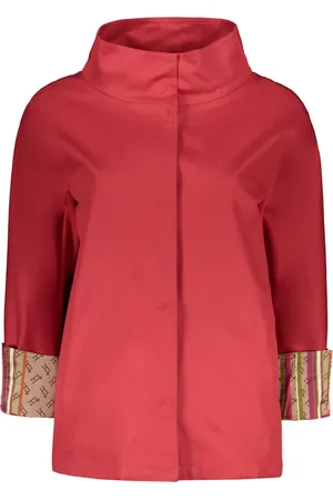 HERNO Veste boutonnée à col contrastant