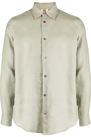 CHE Chemise en lin à boutonnière