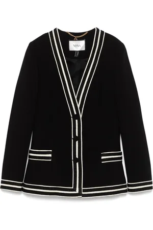 NISSA Blazer à simple boutonnage