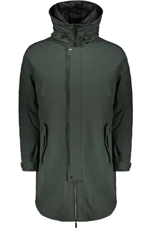 MOORER Parka Uranio-Gs à capuche
