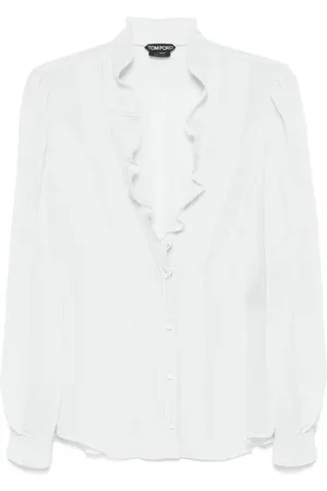 Tom Ford Blouse à détails plissés