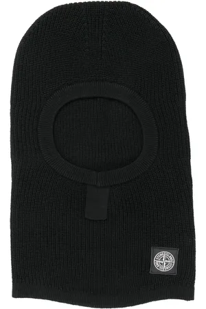 Stone Island Cagoule en laine vierge à patch Compass