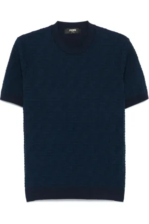 Fendi T-shirt à motif FF brodé