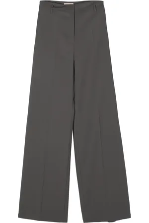 BLANCA Pantalon palazzo à plis marqués