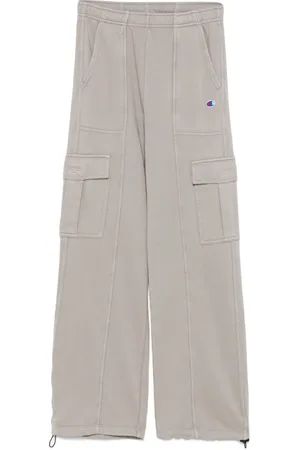 Champion Pantalon cargo côtelé à logo appliqué