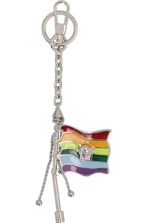 VERSACE Porte-clés Flag