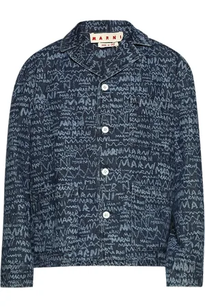 Marni Chemise à logo imprimé