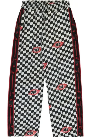 OFF-WHITE Pantalon à carreaux