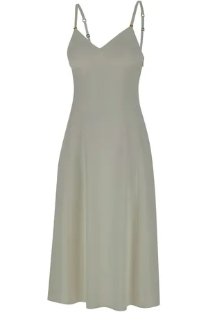 Elisabetta Franchi Robe mi-longue à détail de laçage