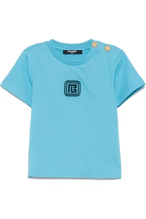 Balmain T-shirt à logo brodé