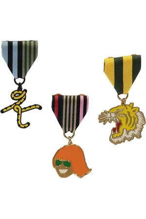 Kenzo Lot de 3 pins en résine