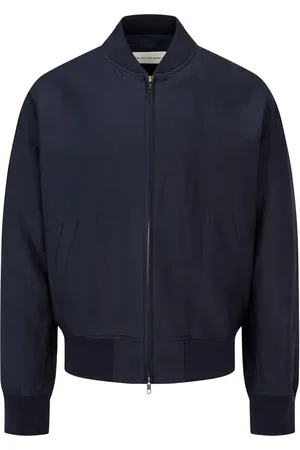 MAN ON THE BOON. Veste bomber à col en fourrure