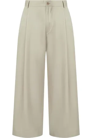 MAN ON THE BOON. Pantalon ample à plis marqués